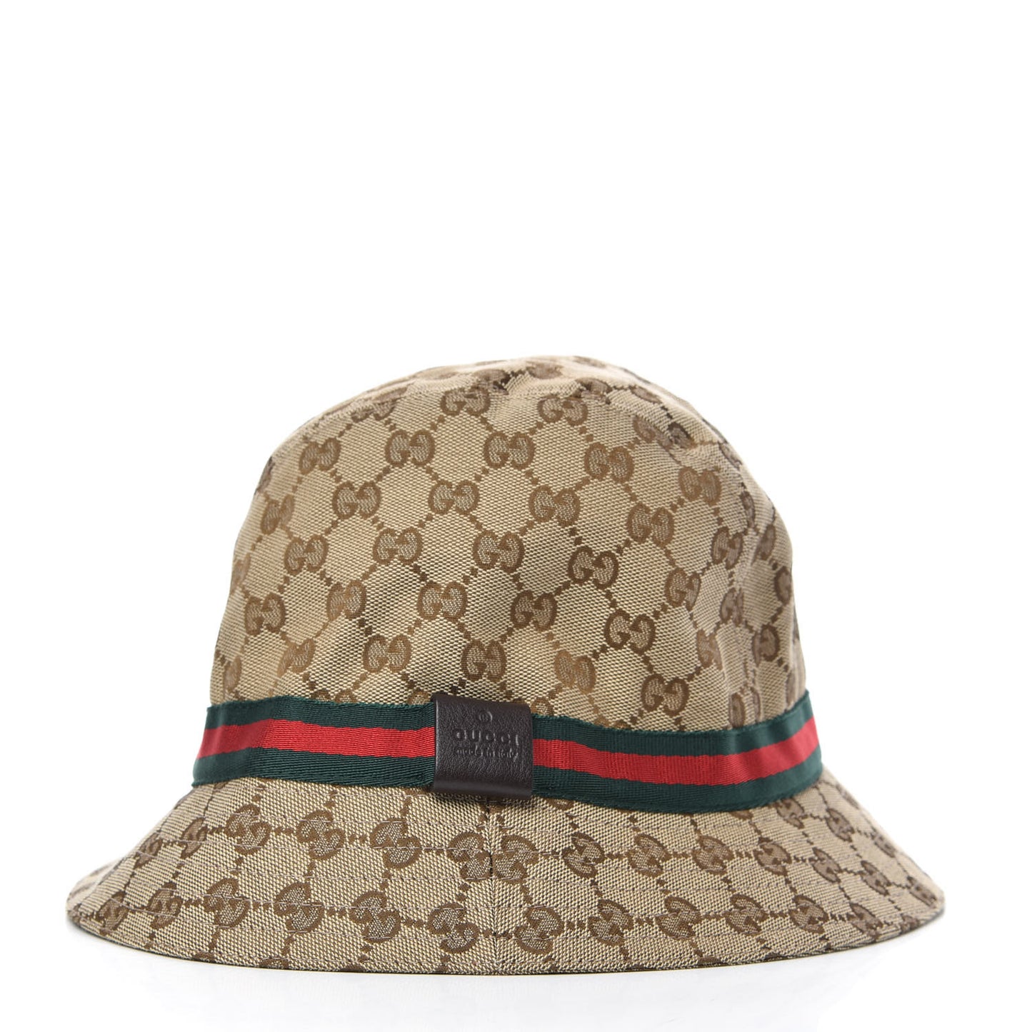 Monogram Web Bucket Hat XL Brown