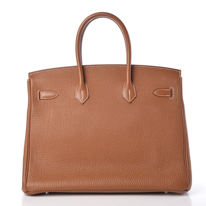 Hermes Togo Birkin 35 Gold 4 of 34