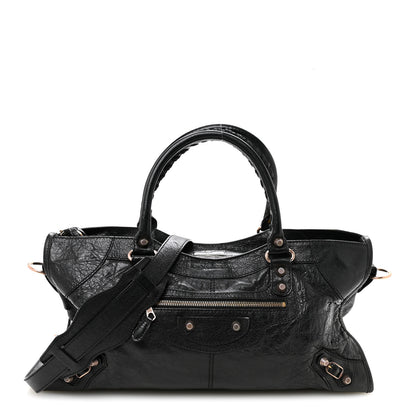 Balenciaga Agneau Giant 21 Rose Gold  Hardware Part Time Black 1 of 10