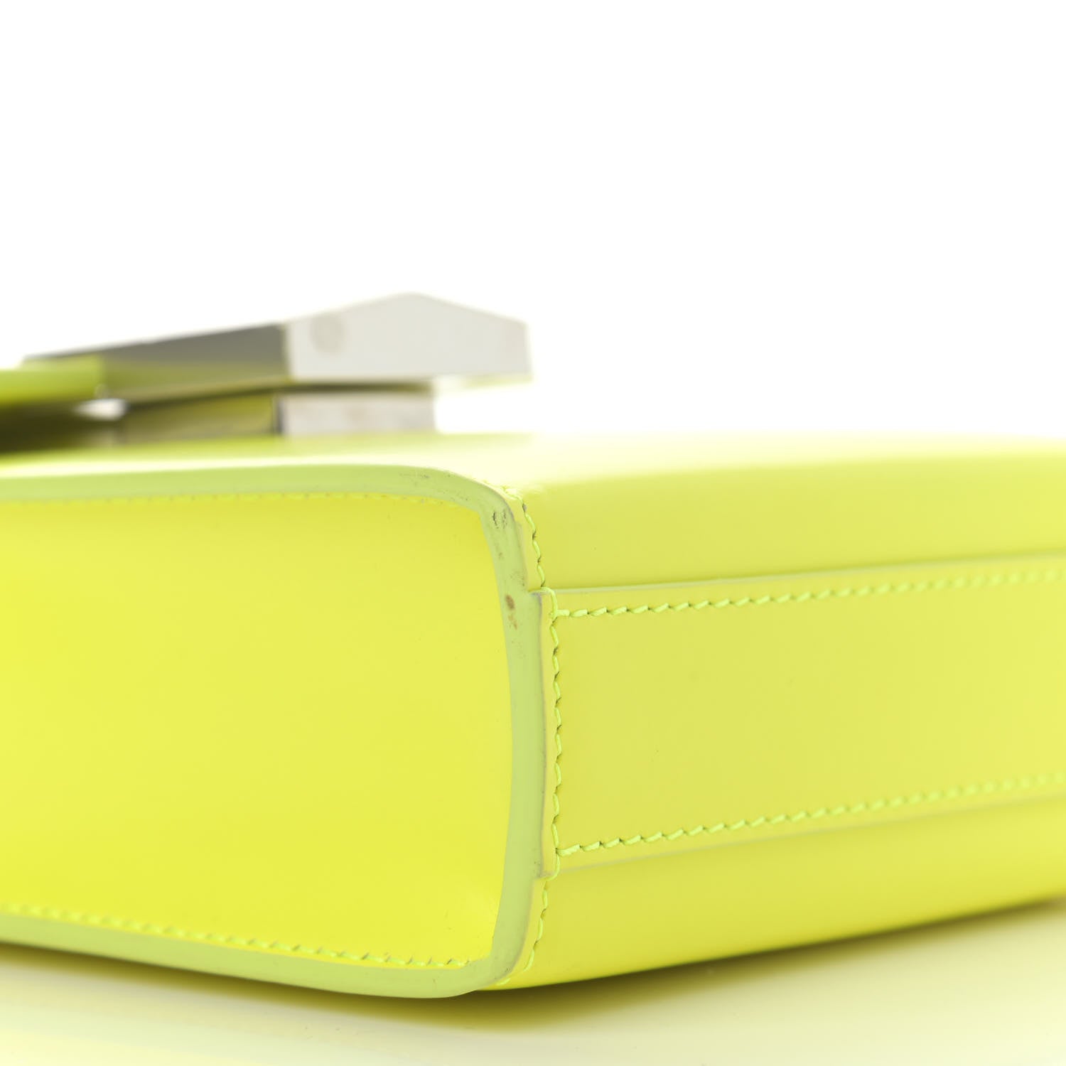 Givenchy Box Calfskin Mini 4G Vertical Bag Fluo Yellow 9 of 12