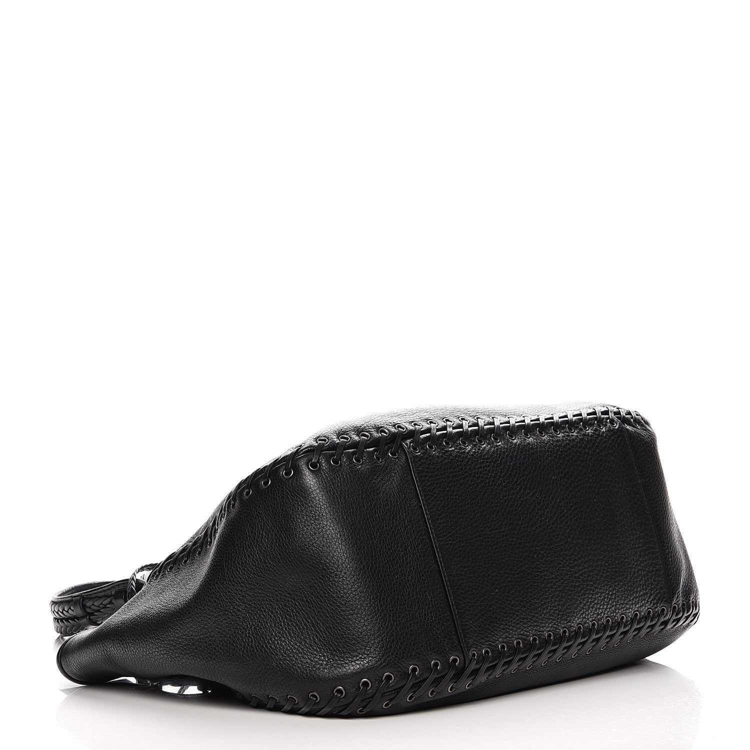 Christian Dior Calfskin Ethnic Tote Black 4 of 9