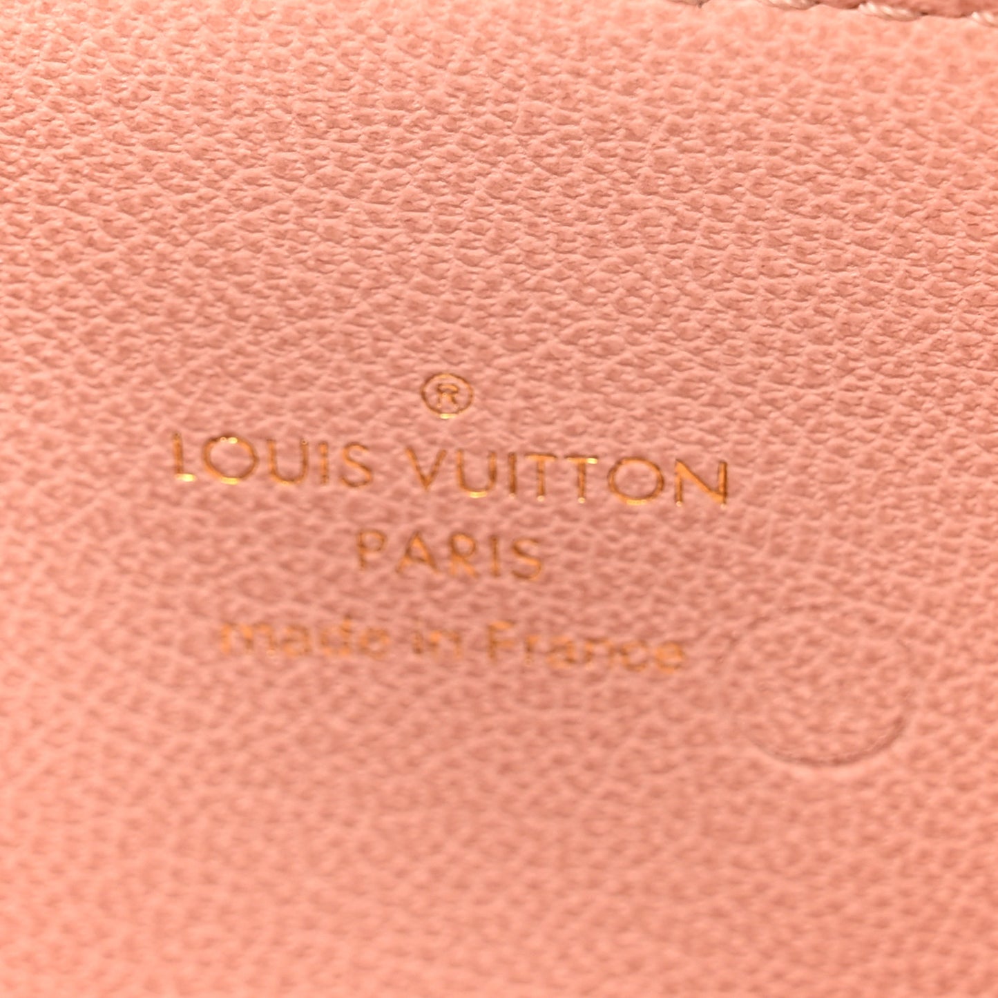 Lambskin Embossed Monogram Coussin PM Black