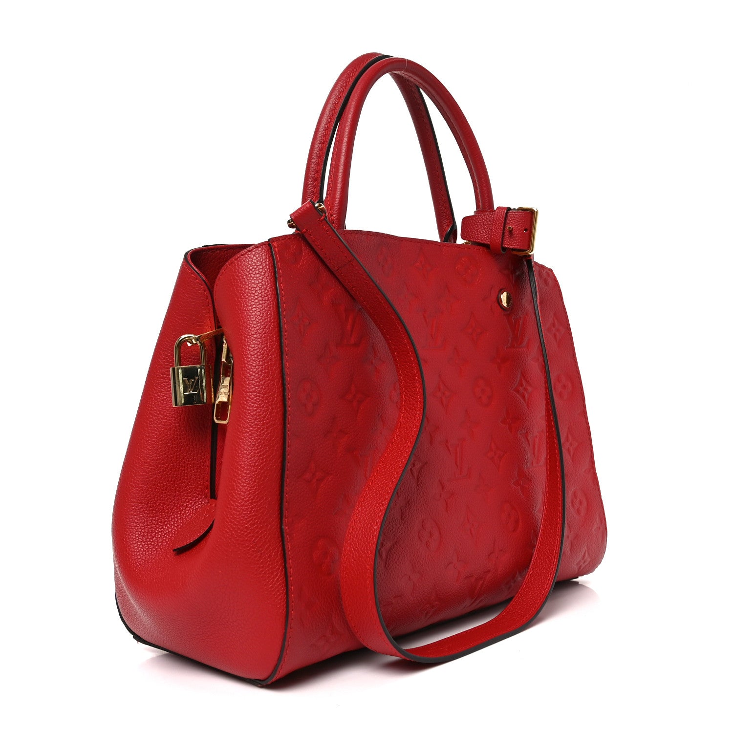 Louis Vuitton Empreinte Montaigne MM Cherry 2 of 9