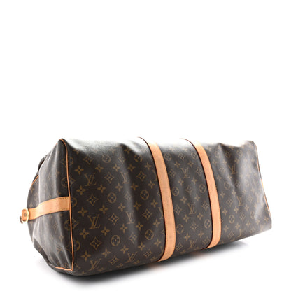 Louis Vuitton Monogram Keepall Bandouliere 55 3 of 15