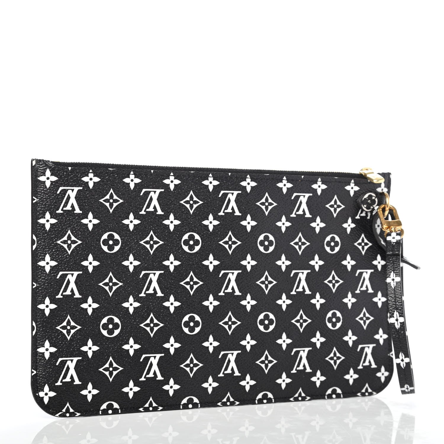 Louis Vuitton Monogram Giant Jungle Neverfull MM GM Pochette Black 2 of 4