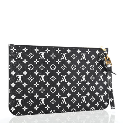 Louis Vuitton Monogram Giant Jungle Neverfull MM GM Pochette Black 2 of 4