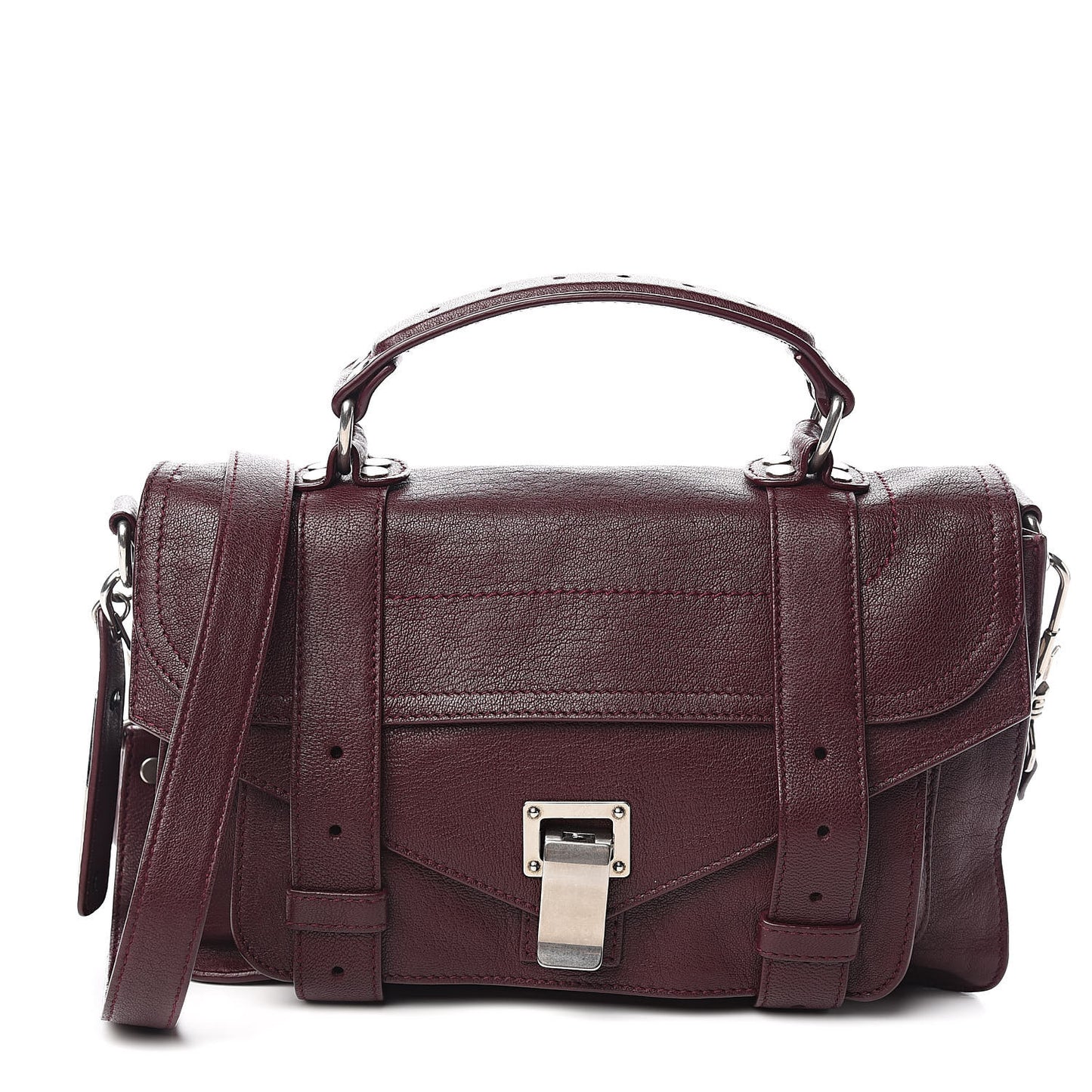 Lambskin Tiny PS1 Satchel Oxblood