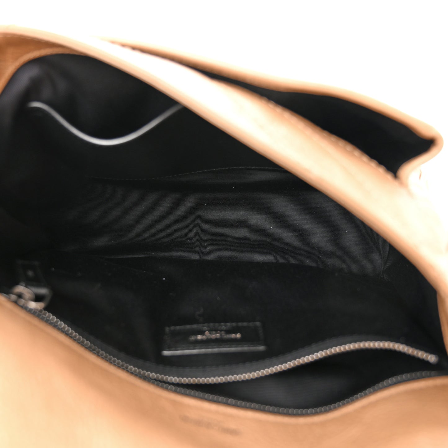 Crinkled Calfskin Matelasse Monogram Medium Niki Chain Satchel Dark Toffee