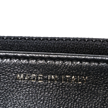 Chanel Lambskin Camellia Wallet on Chain WOC Black 7 of 11