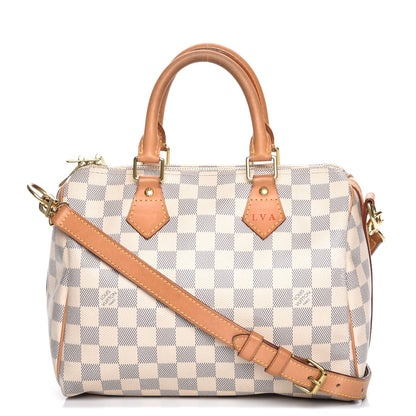 Louis Vuitton Damier Azur Speedy Bandouliere 25 1 of 10