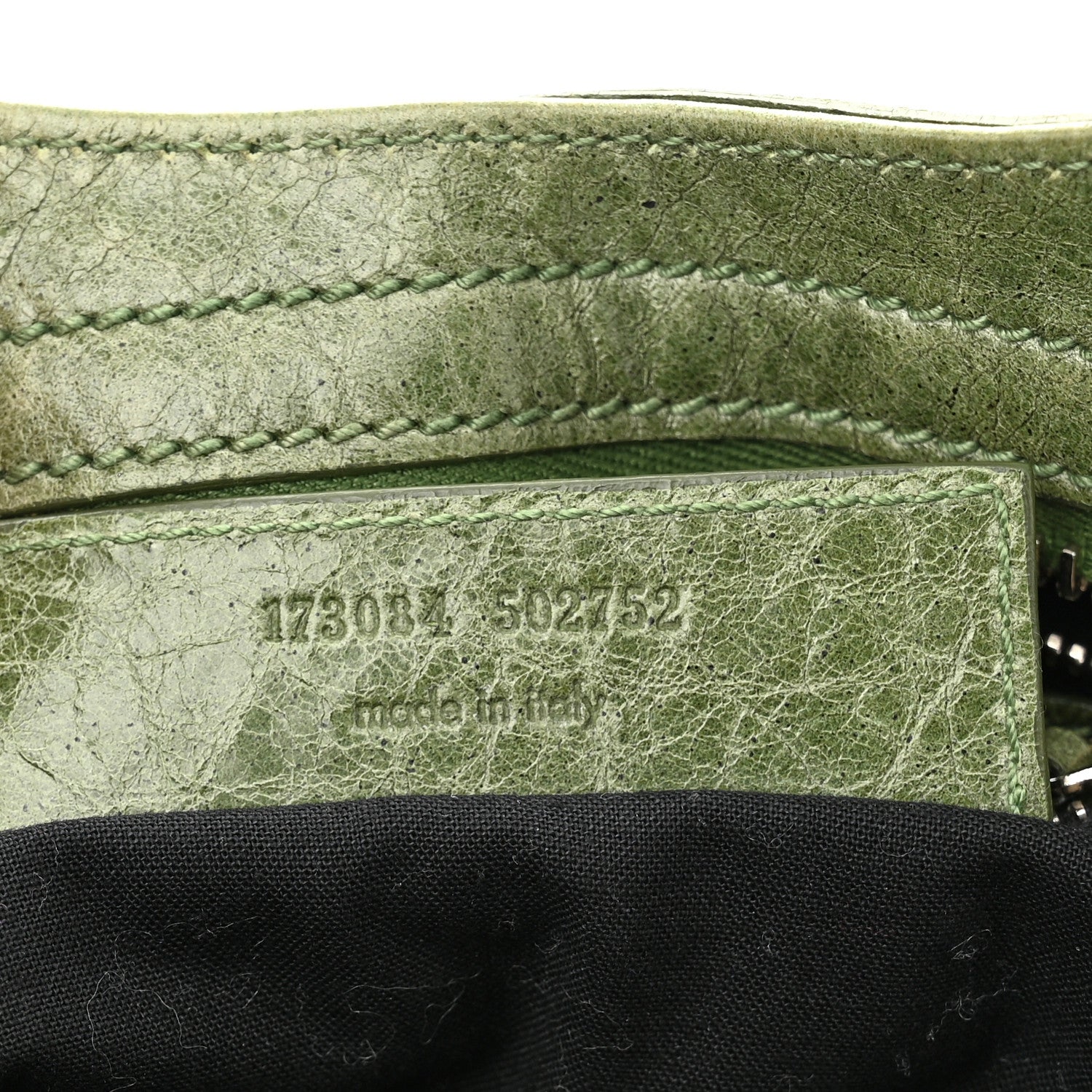 Balenciaga Agneau Giant 21 Silver Hardware City Vert Thyme 7 of 12