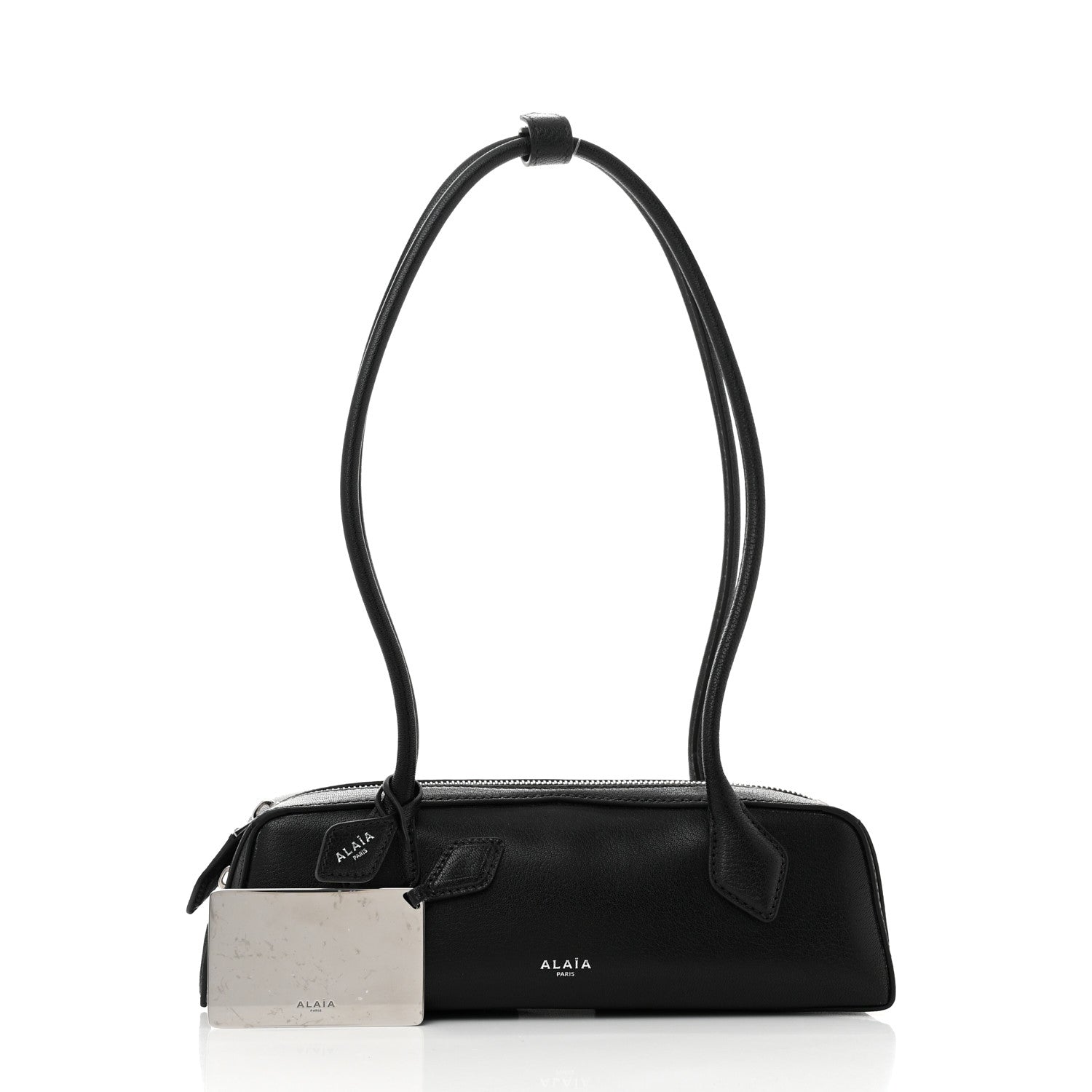 Alaia Goatskin Small Le Teckel Bag Black 2 of 10