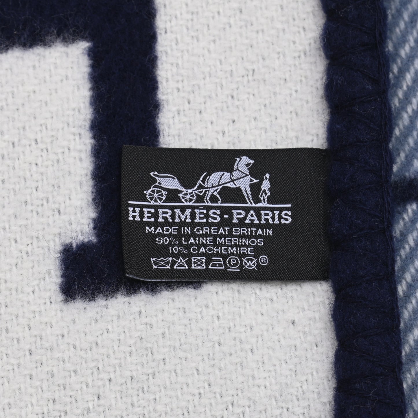 Wool Cashmere Avalon III Blanket Caban Ecru