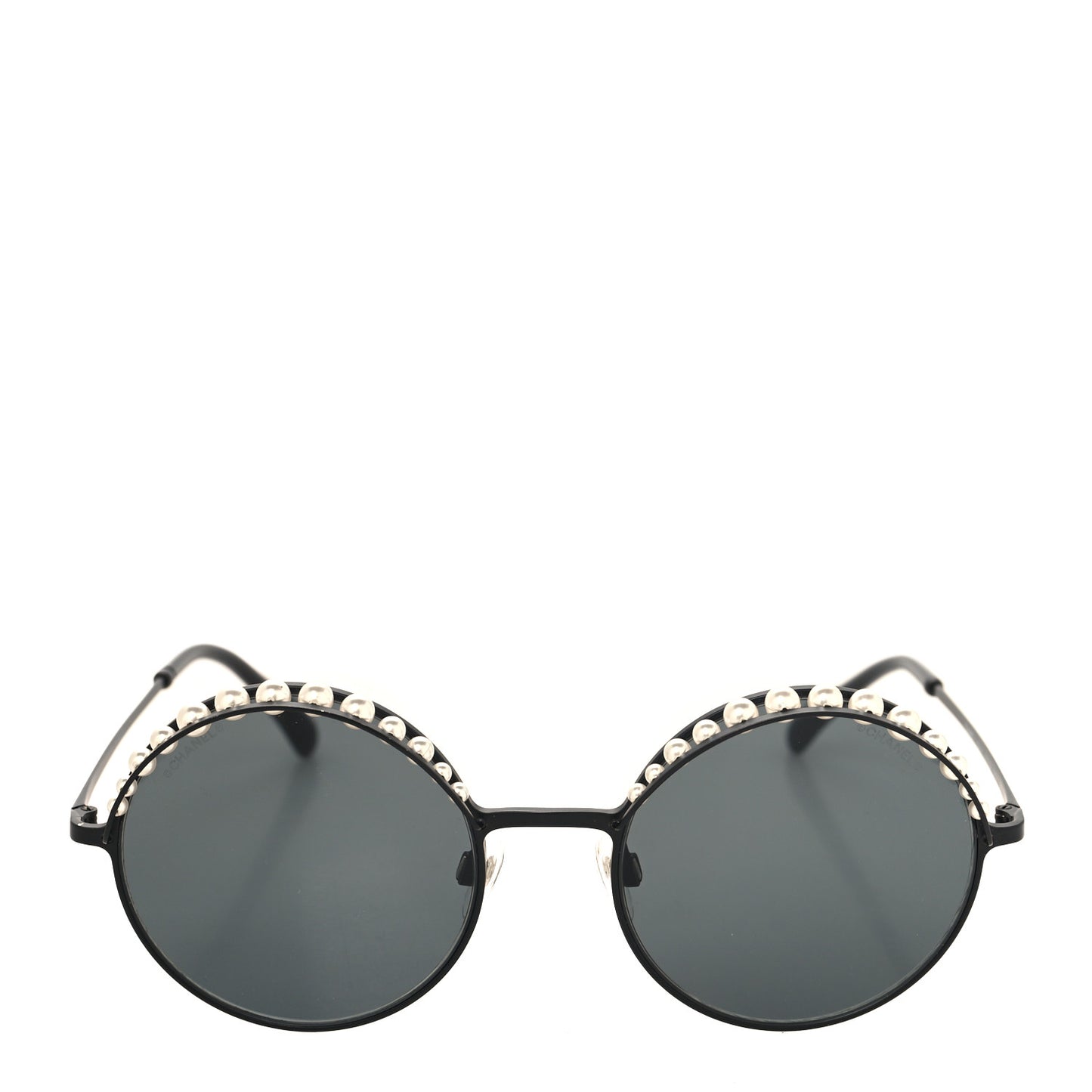 Pearl Round Sunglasses 4234-H Black