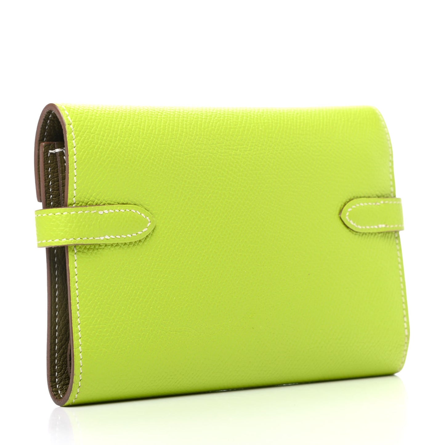 Epsom Verso Medium Kelly Wallet Kiwi Lichen