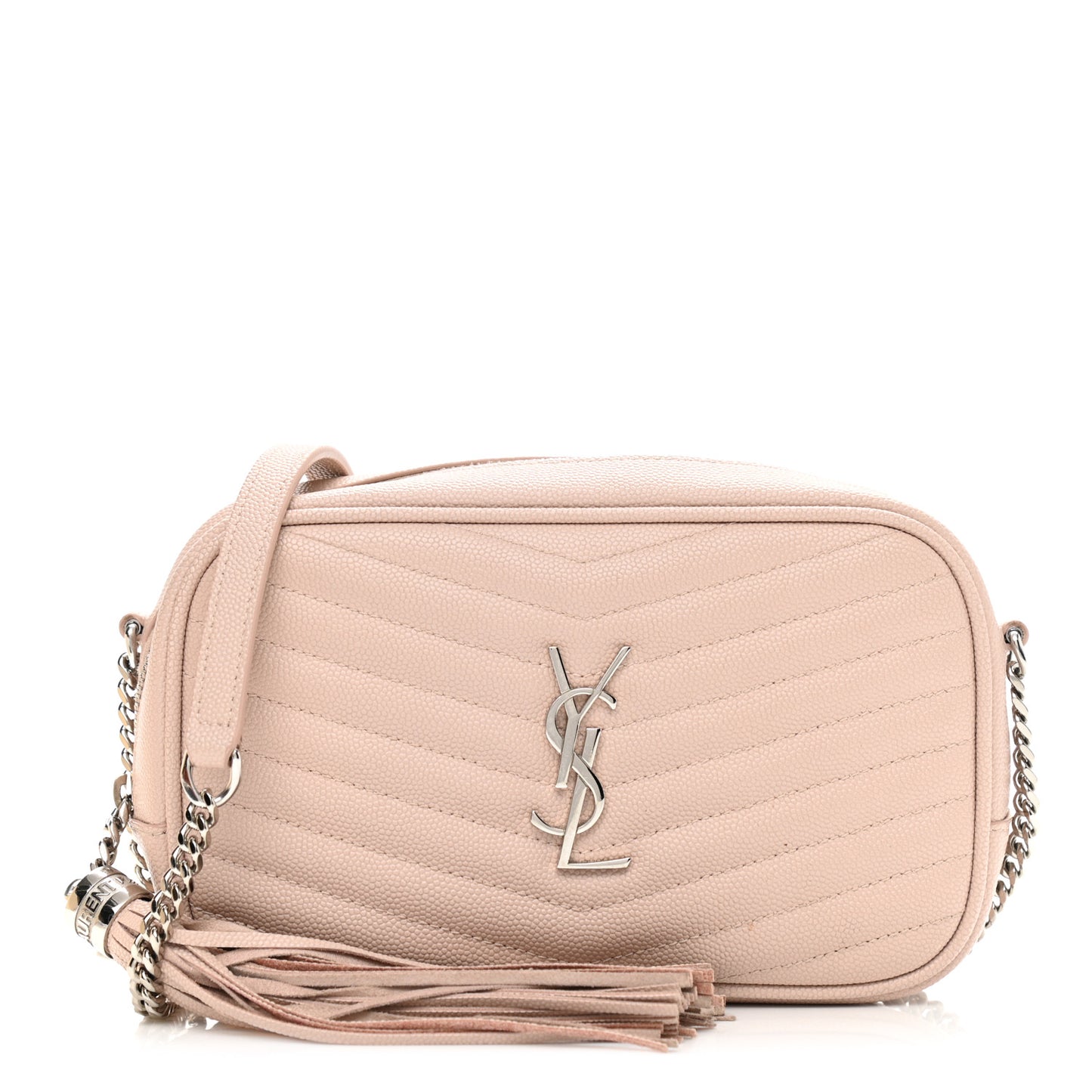 Grain De Poudre Matelasse Monogram Mini Lou Camera Bag Marble Pink