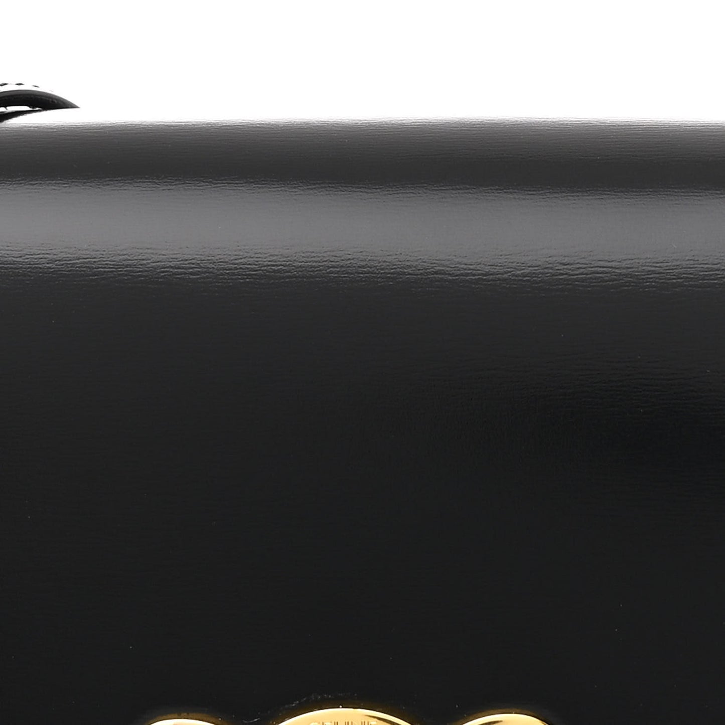 Shiny Calfskin Teen Triomphe Black