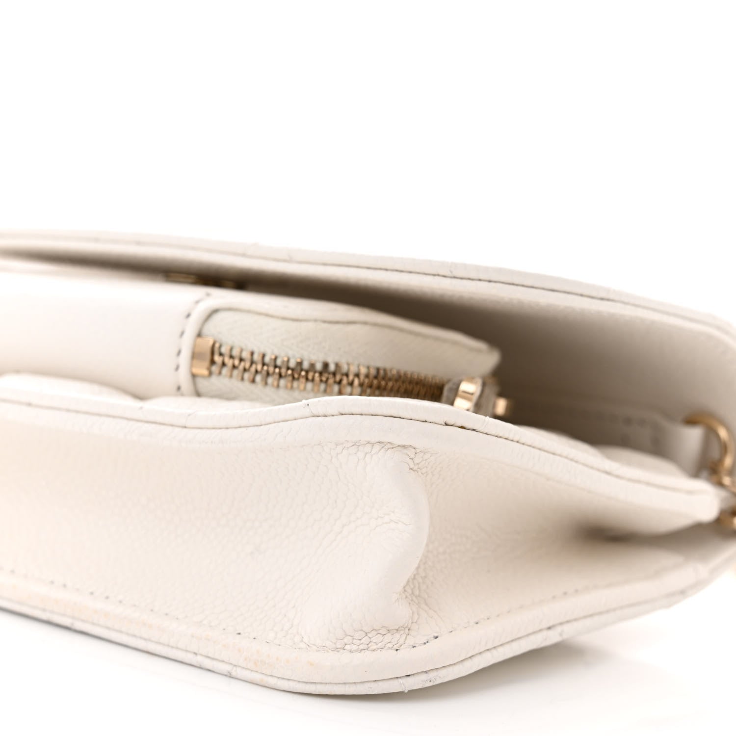 Chanel Caviar Quilted Mini Business Affinity Flap White 11 of 13