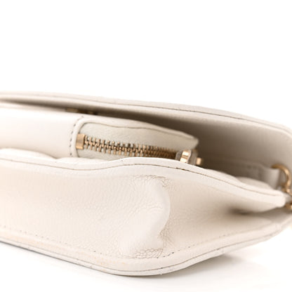 Chanel Caviar Quilted Mini Business Affinity Flap White 11 of 13
