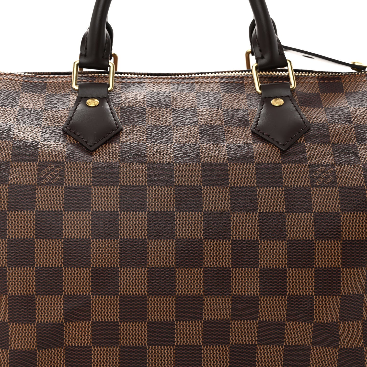 Louis Vuitton Damier Ebene Speedy 30 6 of 9