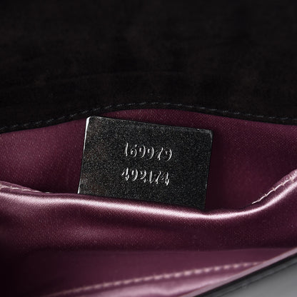 Gucci Patent Romy Clutch Black 7 of 7