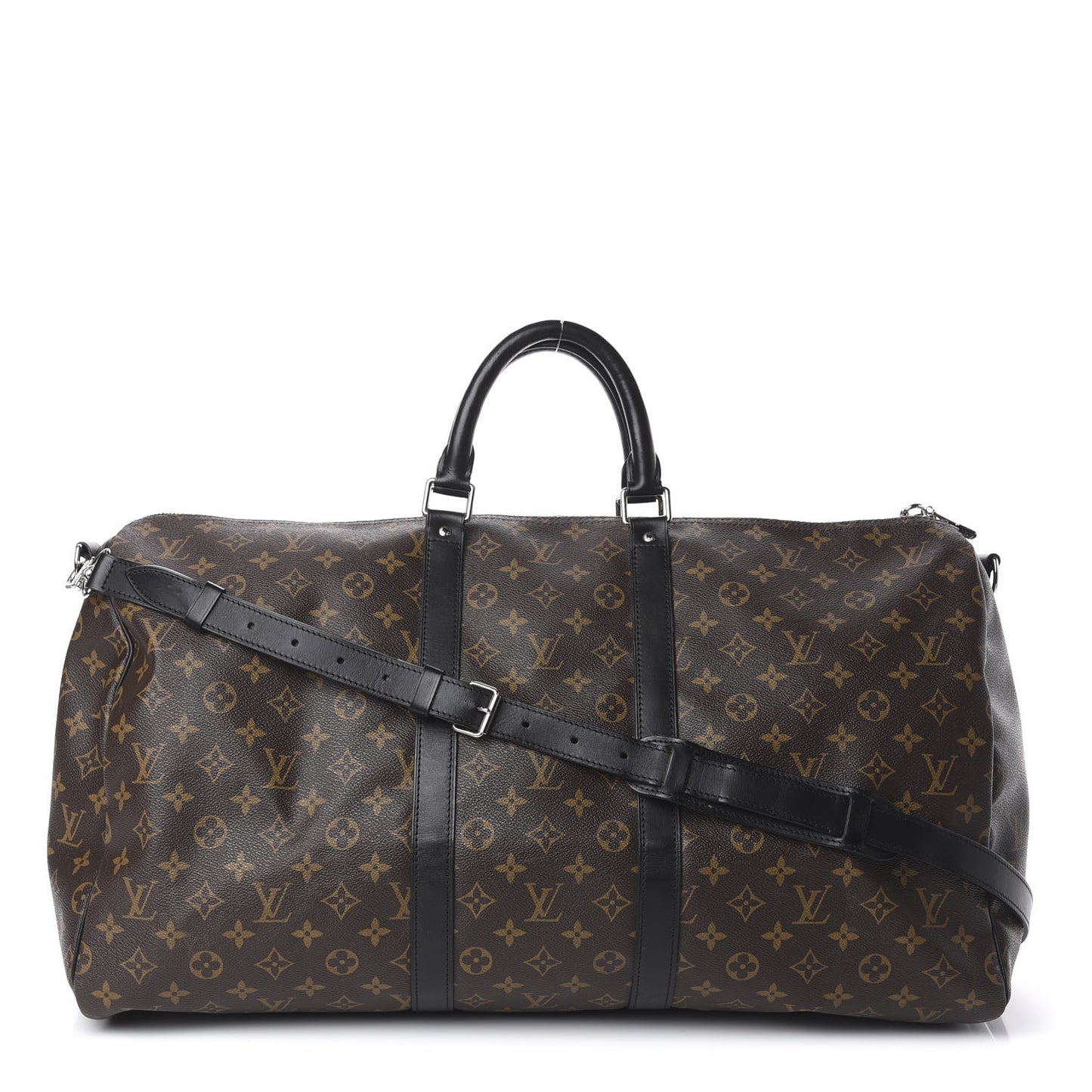 Monogram Macassar Keepall Bandouliere 55