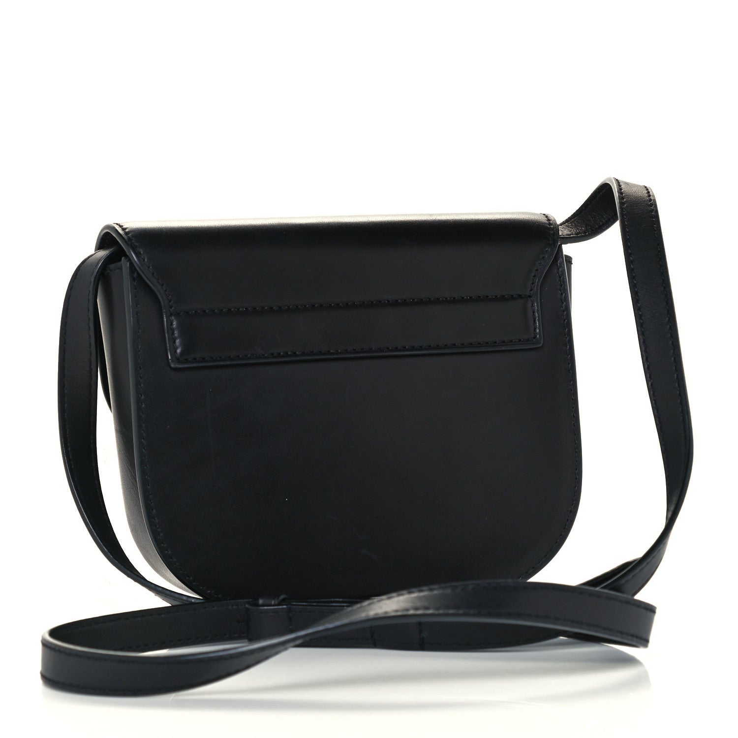 Saint Laurent Smooth Calfskin Classic Monogram Small Kaia Satchel Black 3 of 11