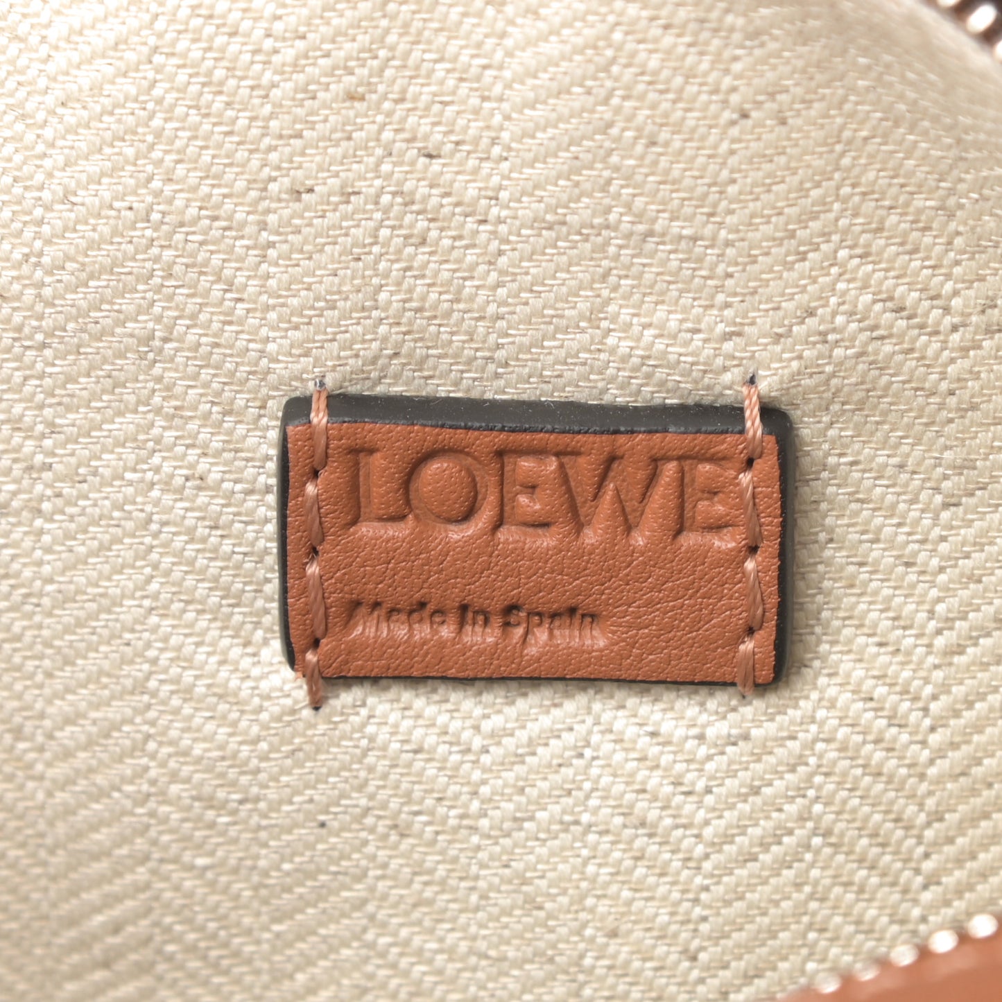 Calfskin Mini Puzzle Bag Tan