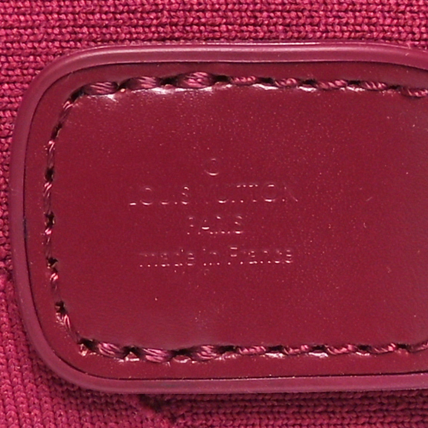 Knit Monogram Horizon Soft 55 Suitcase Fuchsia