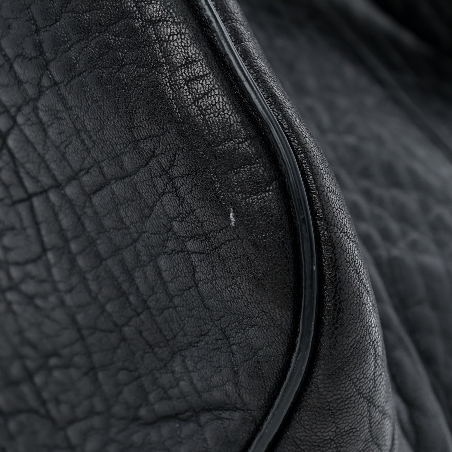 Alexander Wang Pebbled Lambskin Rocco Black Nickel Hardware 10 of 10