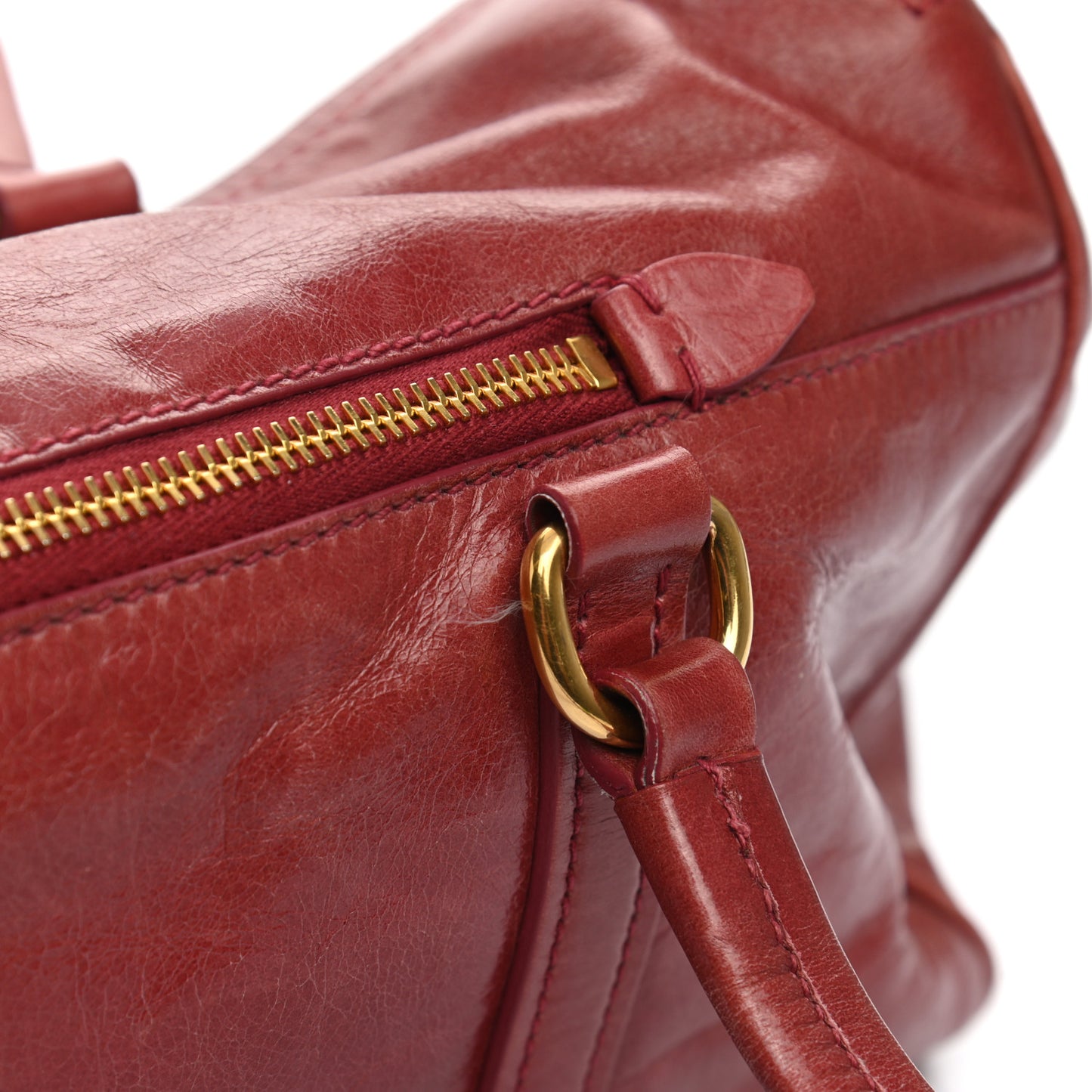 Vitello Shine Satchel