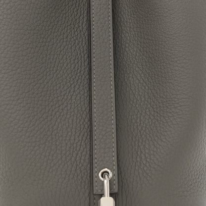 Hermes Taurillon Clemence Picotin Lock 18 PM Gris Meyer 8 of 11