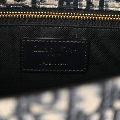 Christian Dior Oblique 30 Montaigne Flap Bag Blue 6 of 12