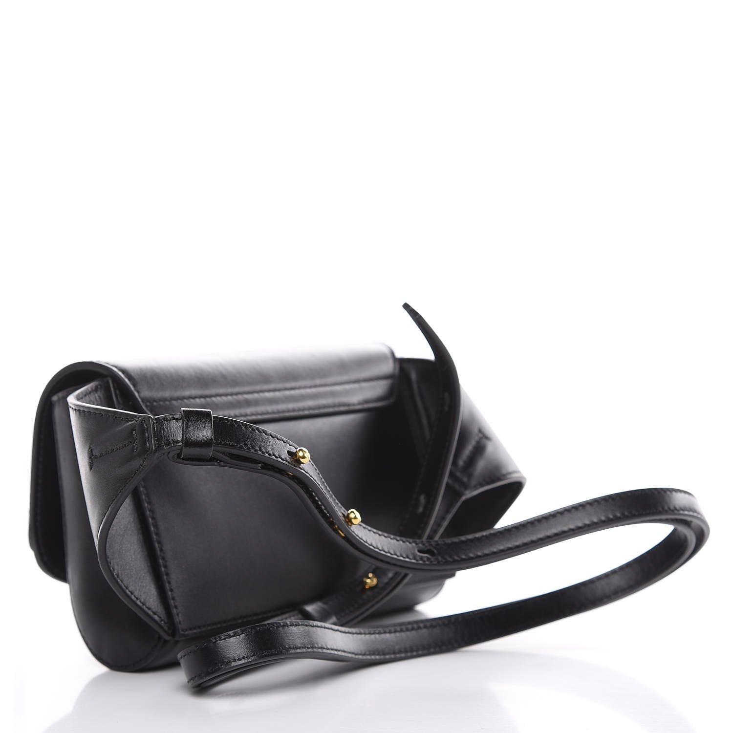 Chloe Calfskin Suede C Belt Bag Black 3 of 9