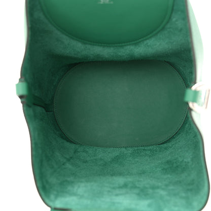 Hermes Taurillon Clemence Swift In-The-Loop 23 Bag Vert Vertigo 5 of 11