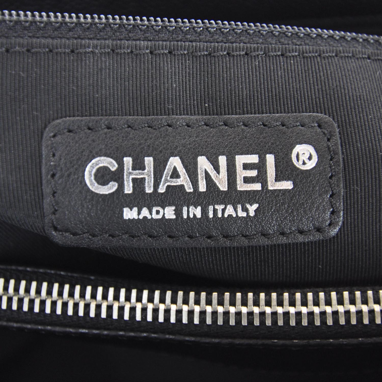 Chanel Caviar Quilted Grand Shopping Tote GST Black 8 of 10