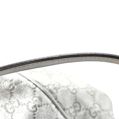 Gucci Metallic Guccissima Large Princy Tote Silver 10 of 14