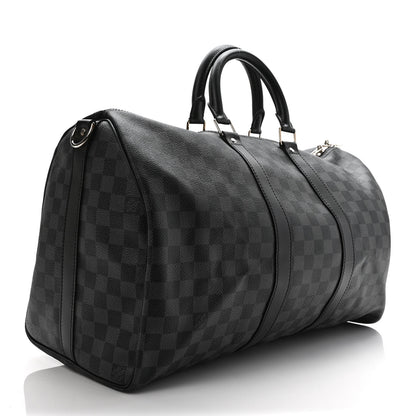 Louis Vuitton Damier Graphite Keepall Bandouliere 45 3 of 8