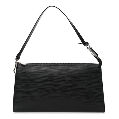 Louis Vuitton Epi Pochette Accessories 24 Black 1 of 8