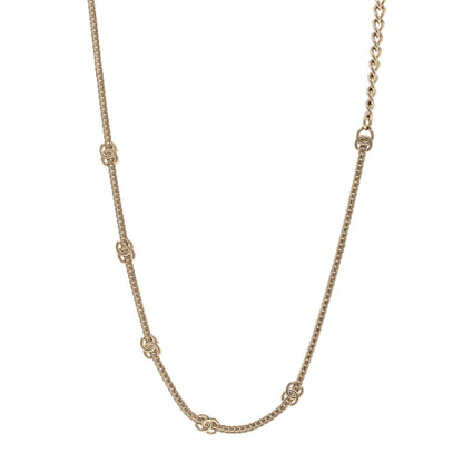 Chanel Metal CC Short Chain Necklace Gold 1 of 5