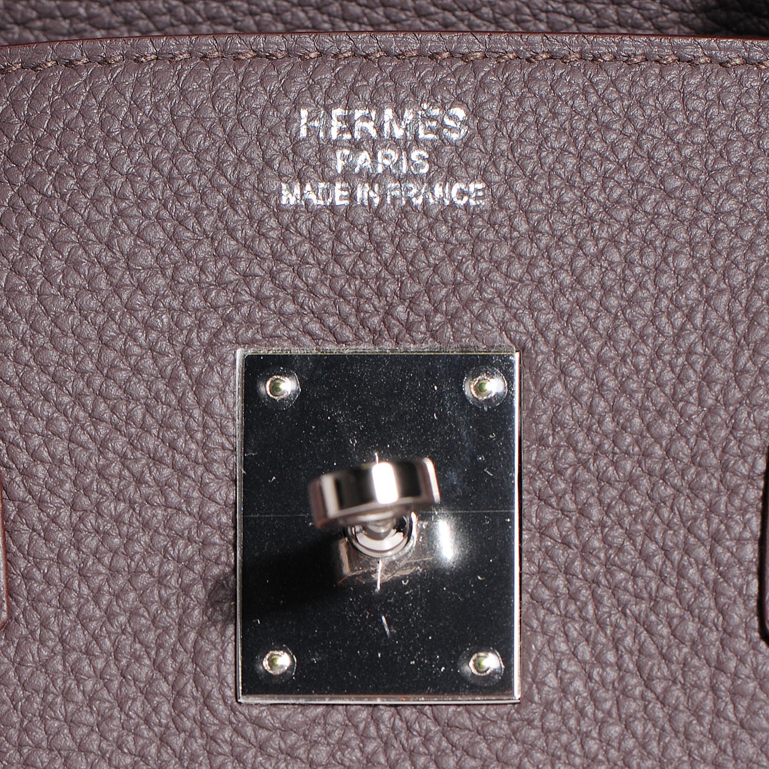 Hermes Togo Birkin 35 Etain 22 of 28