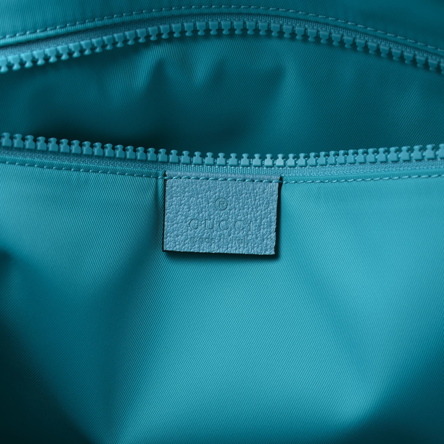 Gucci Nylon Twill 80s Logo Patch Backpack Lago 7 of 10