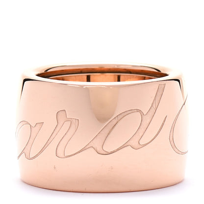 Chopard 18K Rose Gold Chopardissimo Revolving Ring 50 5.25 3 of 5