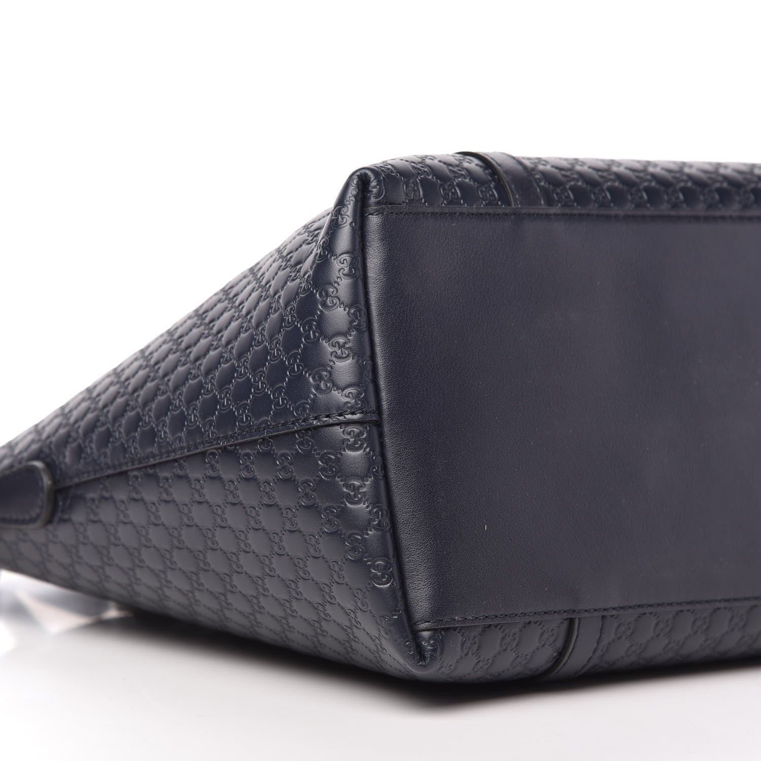 Gucci Soft Microguccissima Dome Satchel Navy 6 of 10