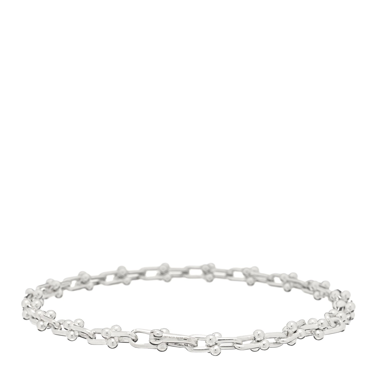 Tiffany Sterling Silver Micro HardWear Link Bracelet 2 of 3