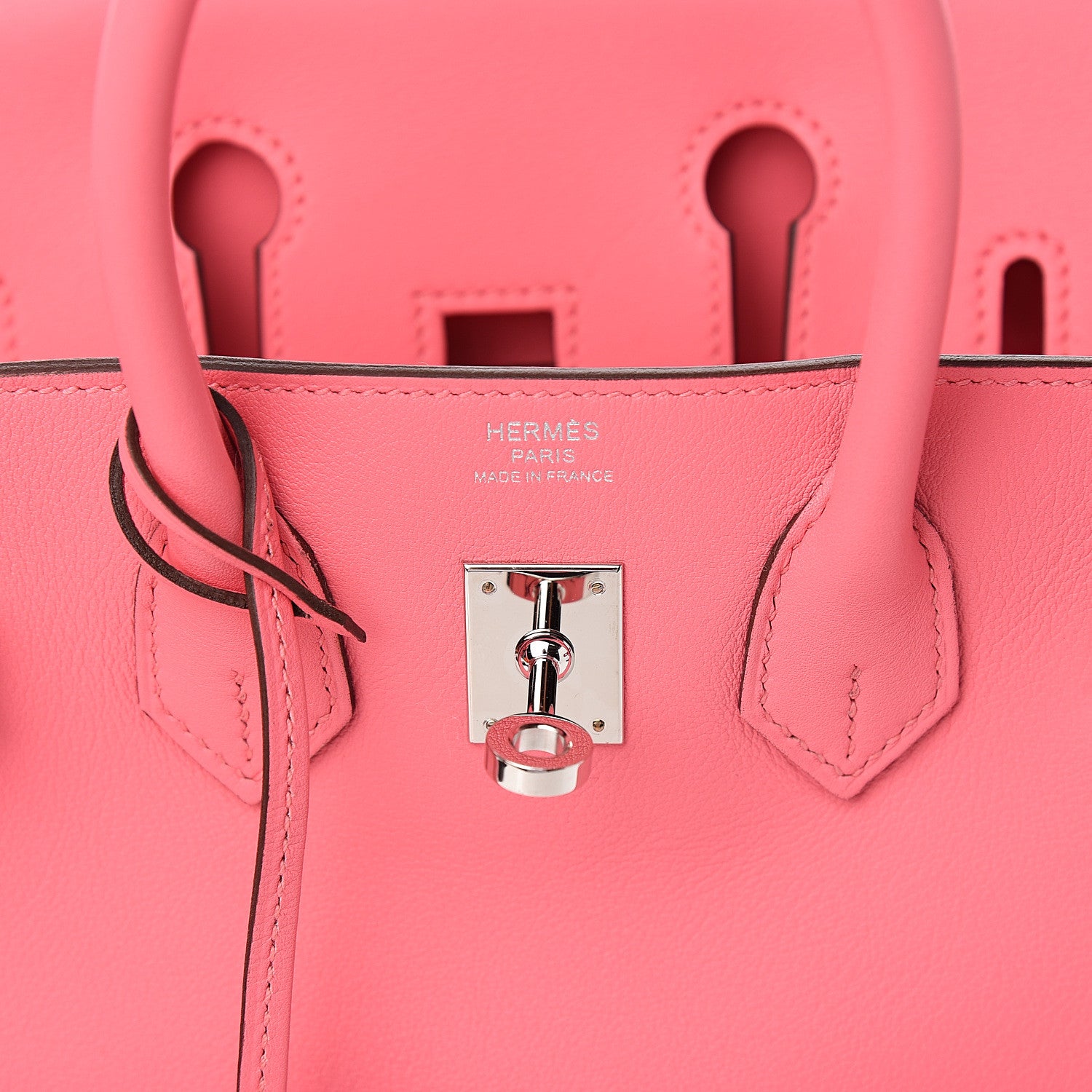 Hermes Swift Birkin 25 Rose Azalee 5 of 10
