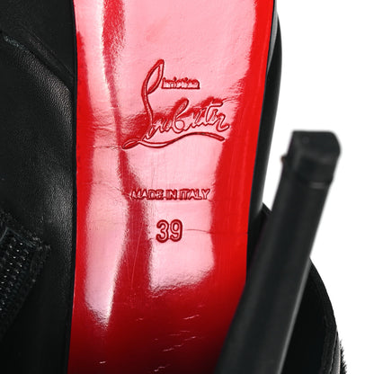 Christian Louboutin Calfskin Karkoul Armony 140 Ankle Boots 39 Black 7 of 9