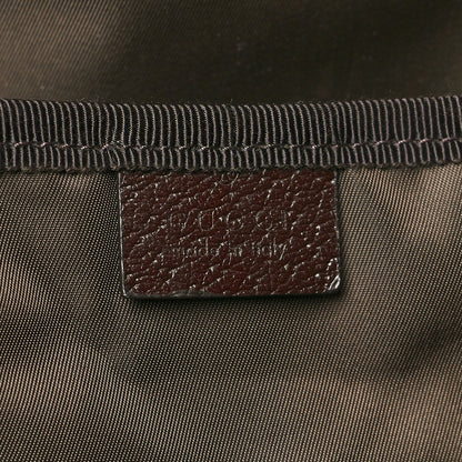 Gucci Monogram Natural Pigskin Large Diaper Bag Beige Ebony Cocoa Dark Chocolate 6 of 12