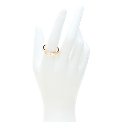 Gucci 18K Rose Gold Diamond Icon Band Ring 62 10 2 of 4
