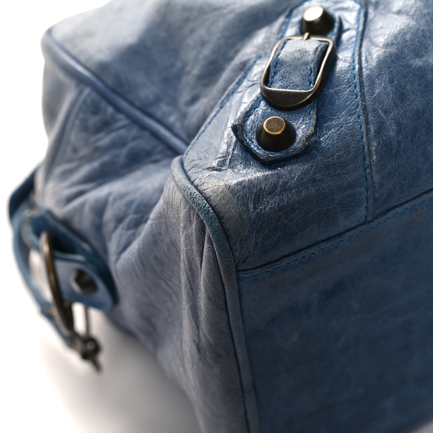 Agneau Classic Hardware Box Bag Beluet